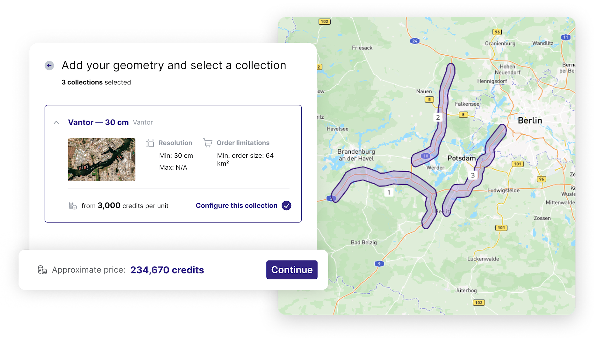 Tasking - Vantor price estimations