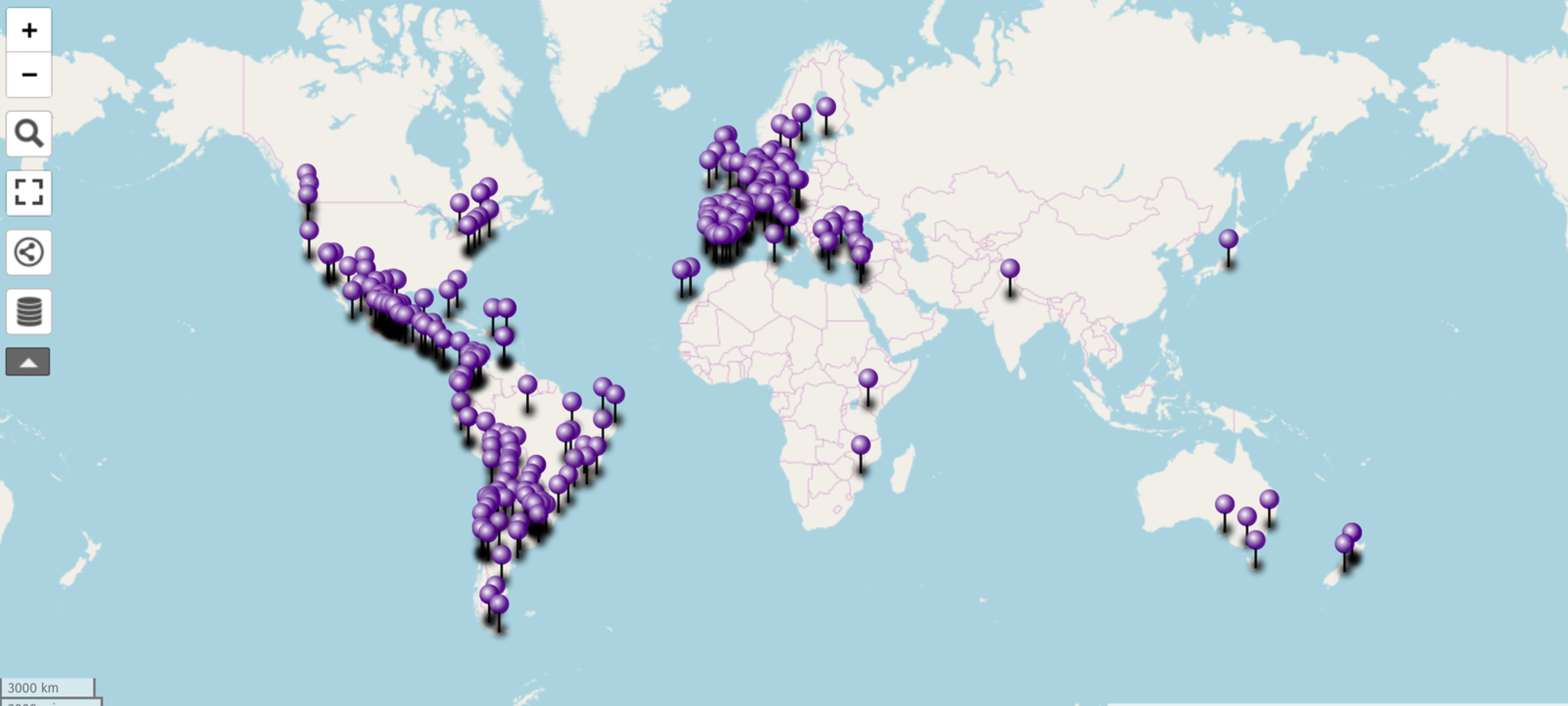 Geochicas map