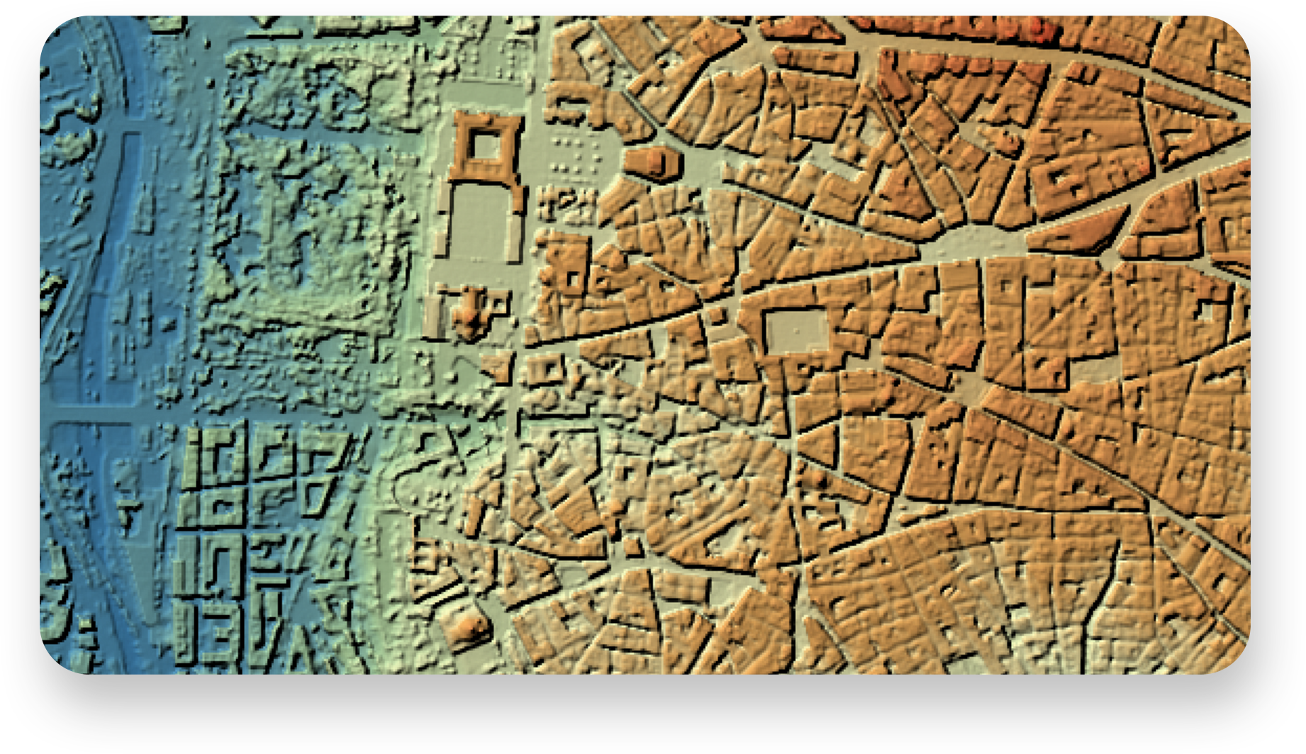 Vexcel DSM Elevation