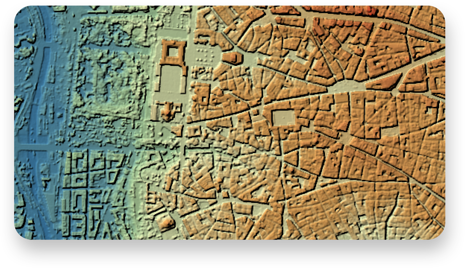 Vexcel DSM Elevation