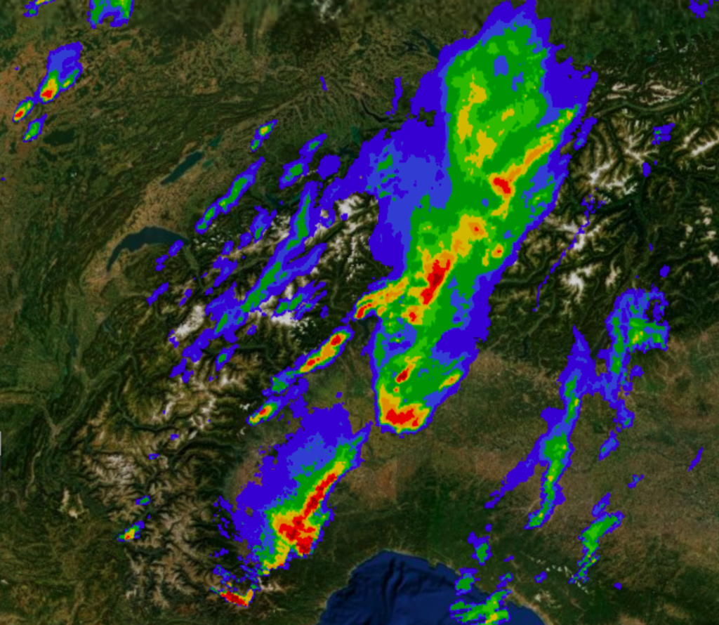 Our first weather data source in partnership with Meteomatics