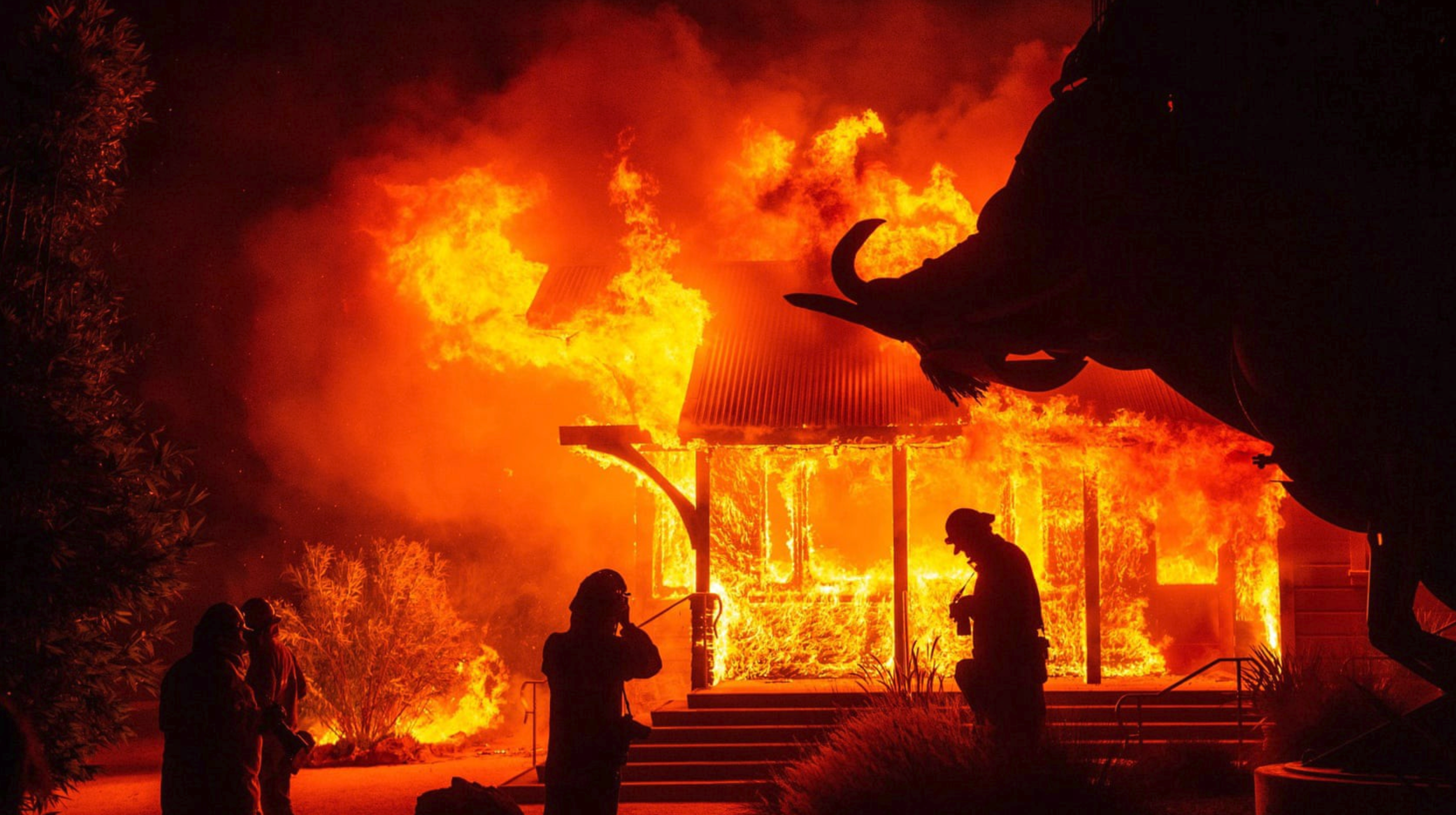 Tracking the Kincade Fire from space