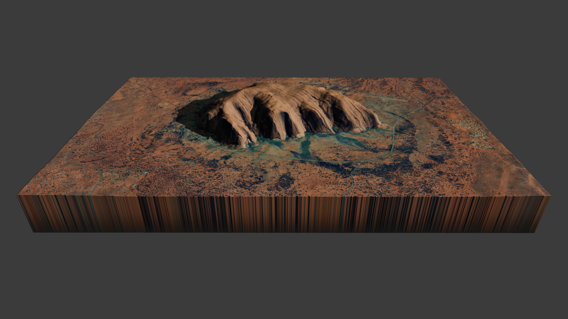 How to create a 3D visualization with elevation data from UP42