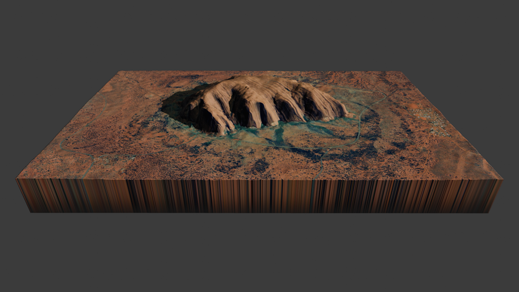 How to create a 3D visualization with elevation data from UP42