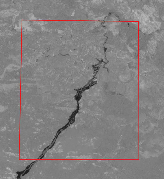 NDVI differential image reclassified