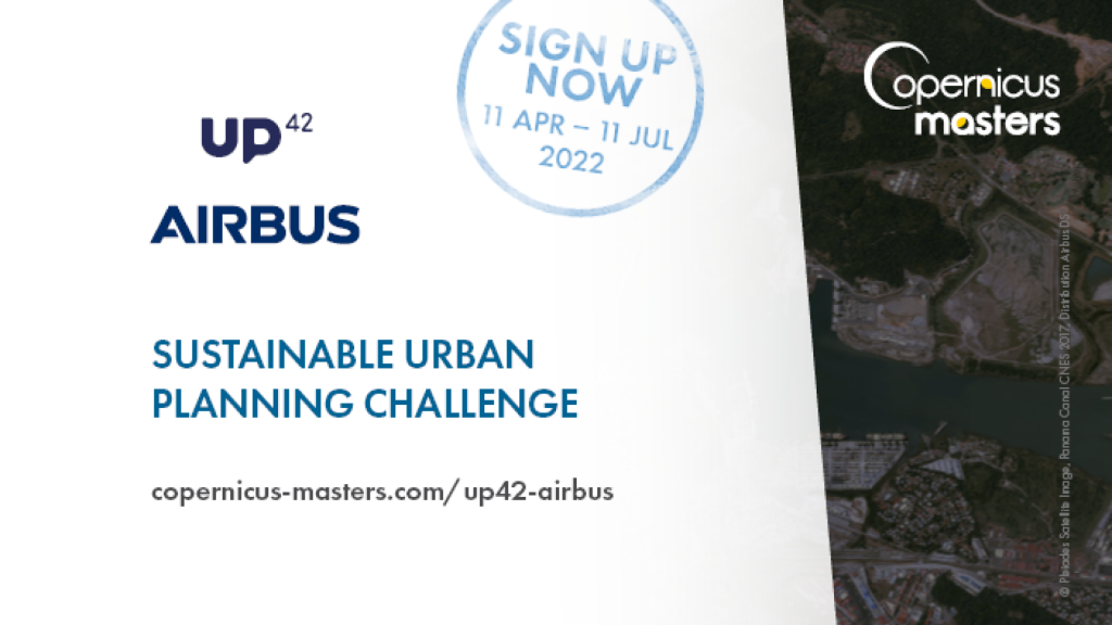 UP42 and Airbus launch Copernicus Masters Challenge for Sustainable Urban Planning