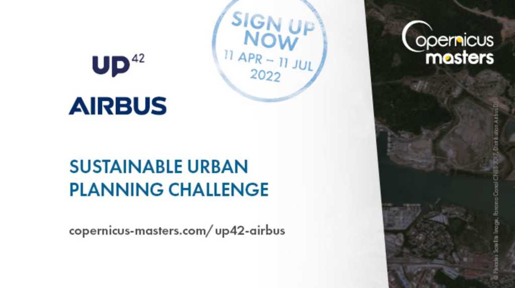 UP42 and Airbus Launch Copernicus Masters Challenge for Sustainable Urban Planning