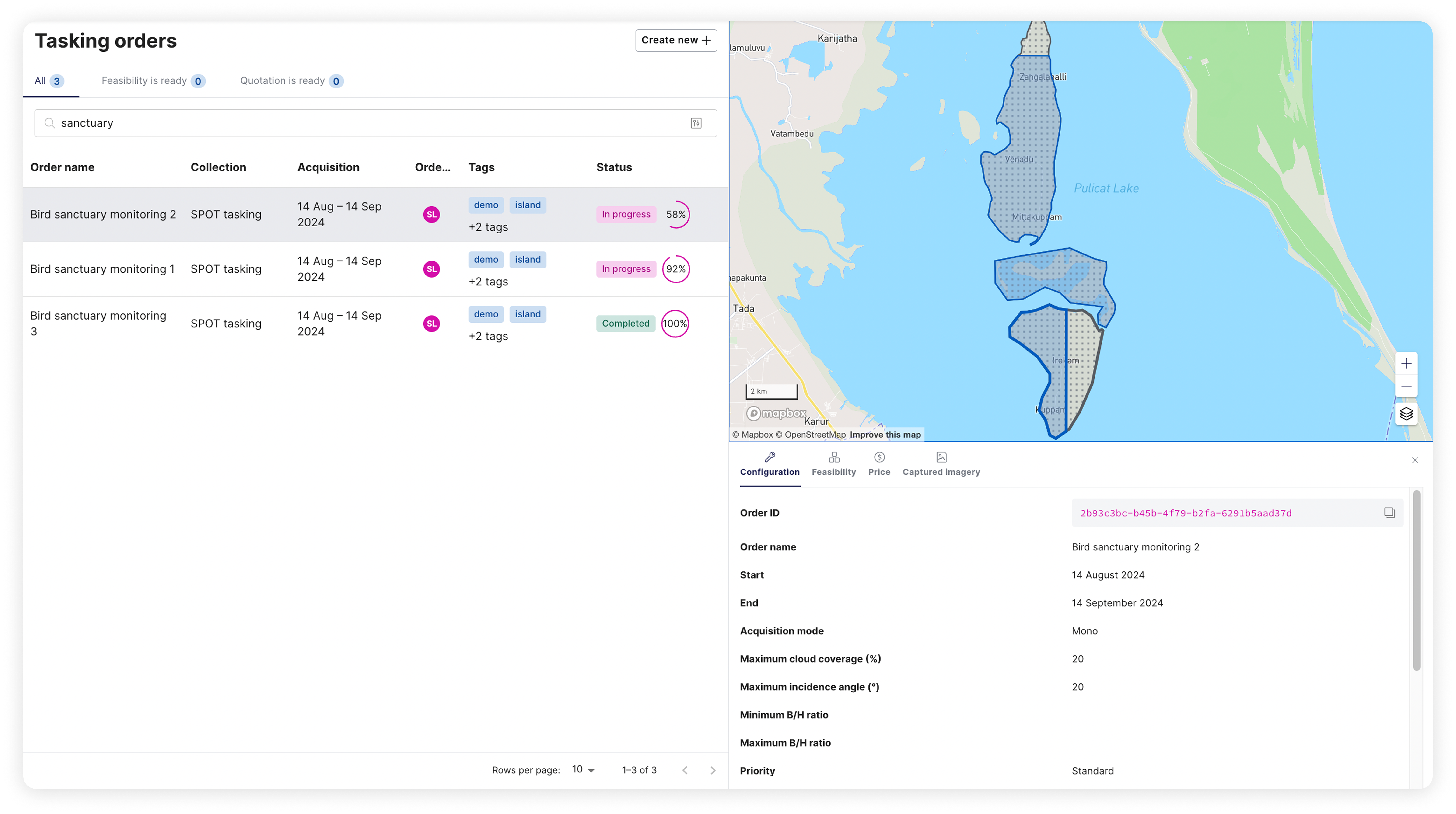 New tasking dashboard image 1