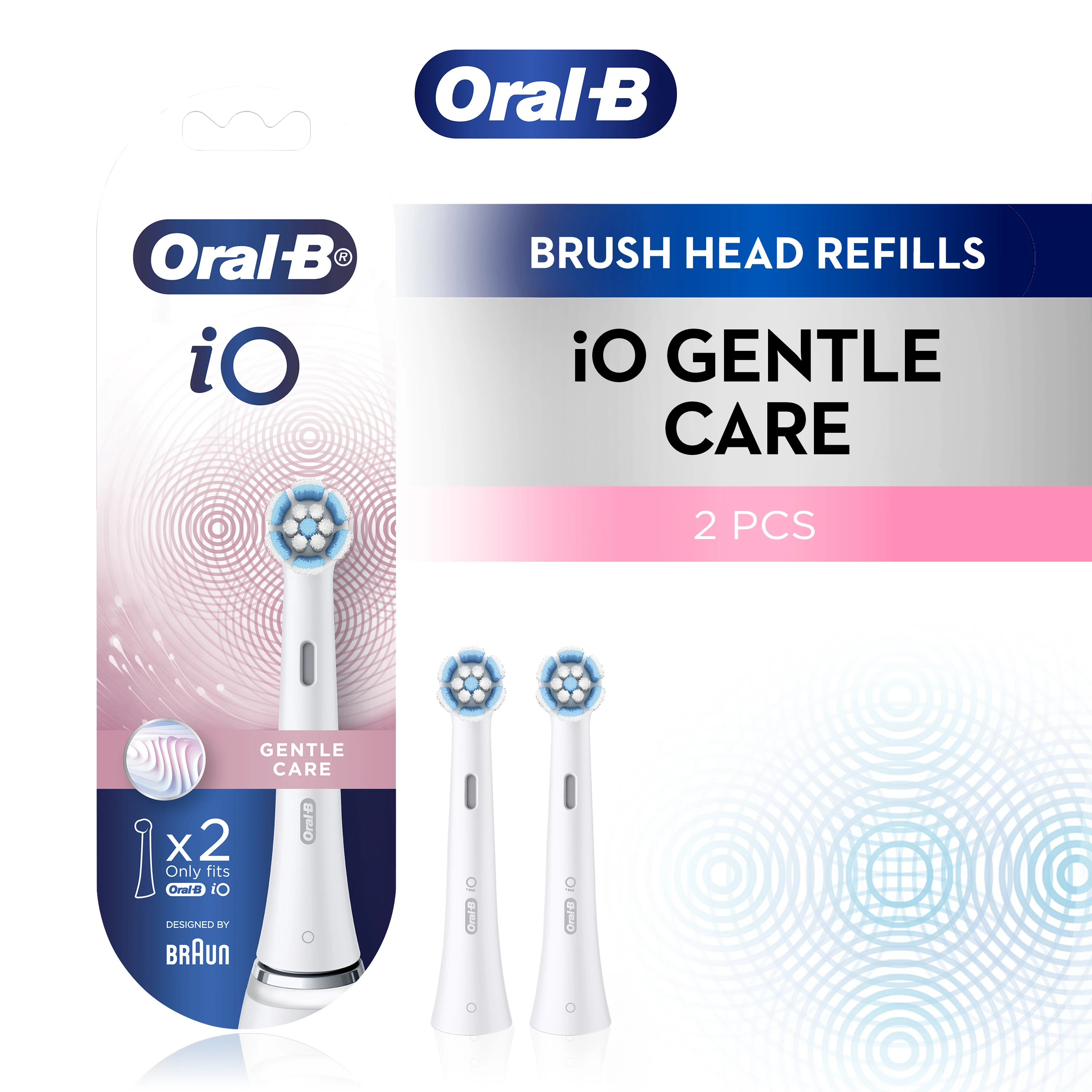 ORAL-B iO Gentle Care Replacement Brush Heads 