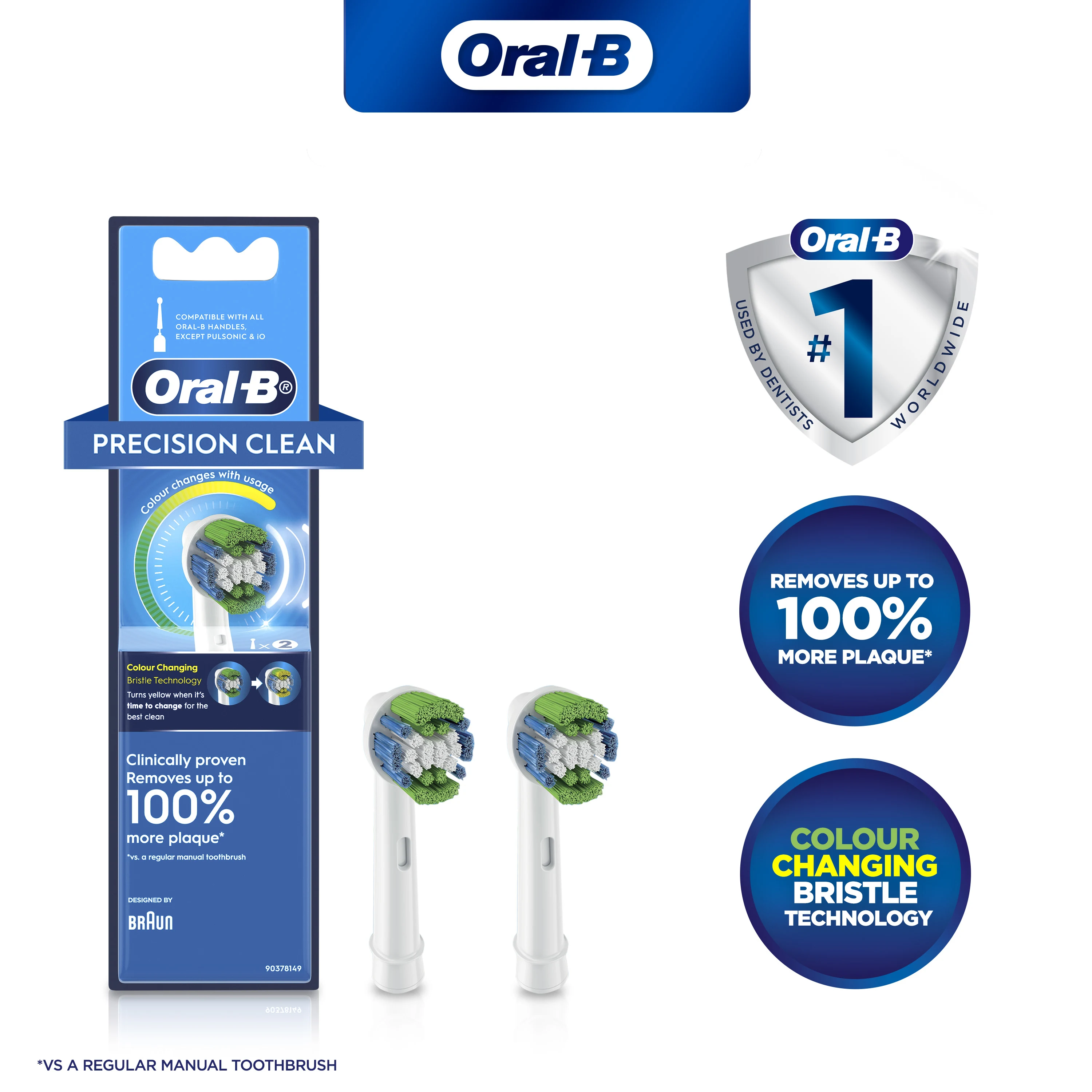 Oral-B Everyday Clean Electric Toothbrush Refills