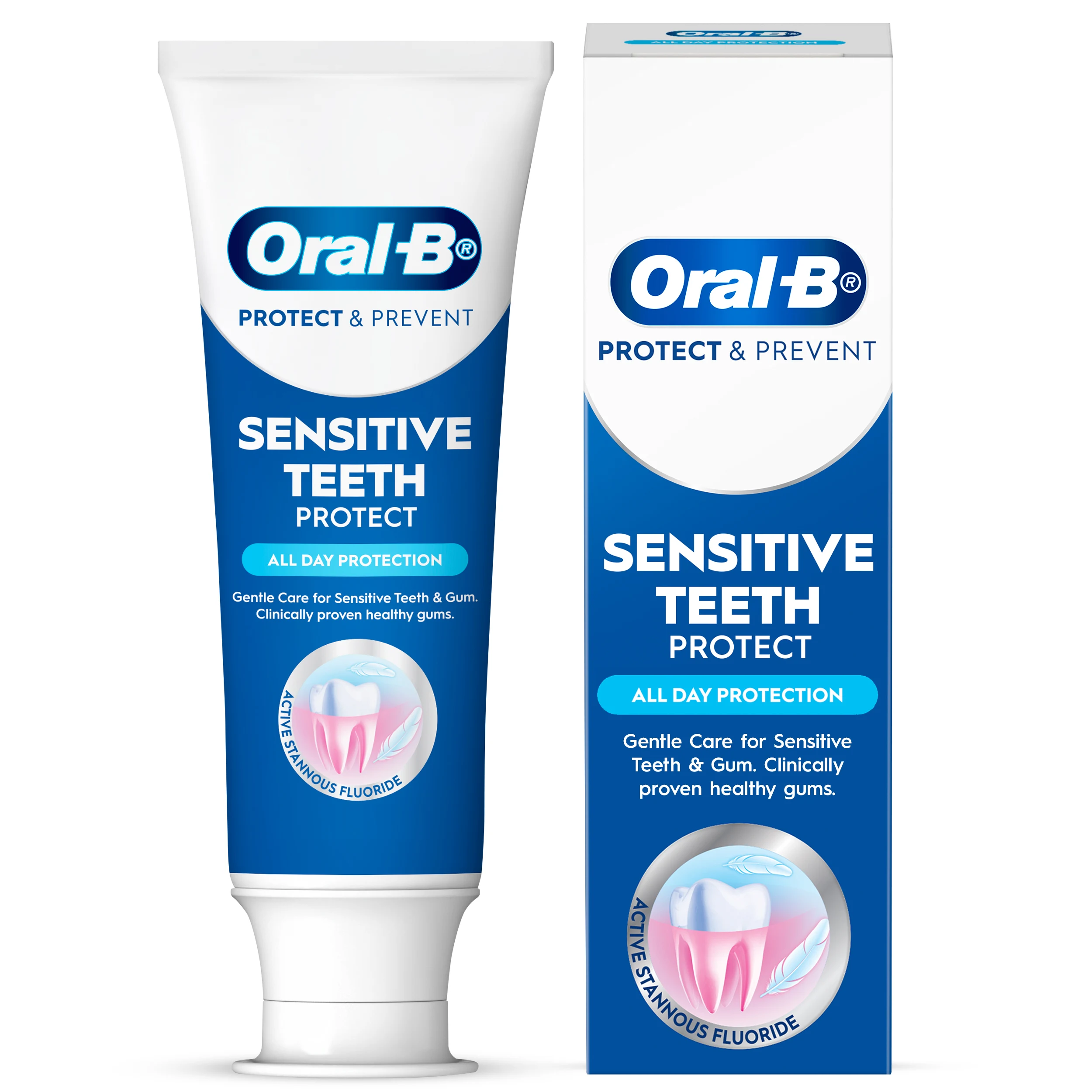 Sensitivity toothpaste - Sensitivity Protection - Clinically Proven - Long-lasting action* to care for sensitive teeth. - calm Sensation