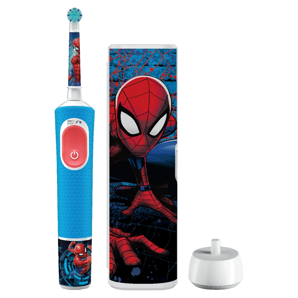 Oral toothbrush set spirderman