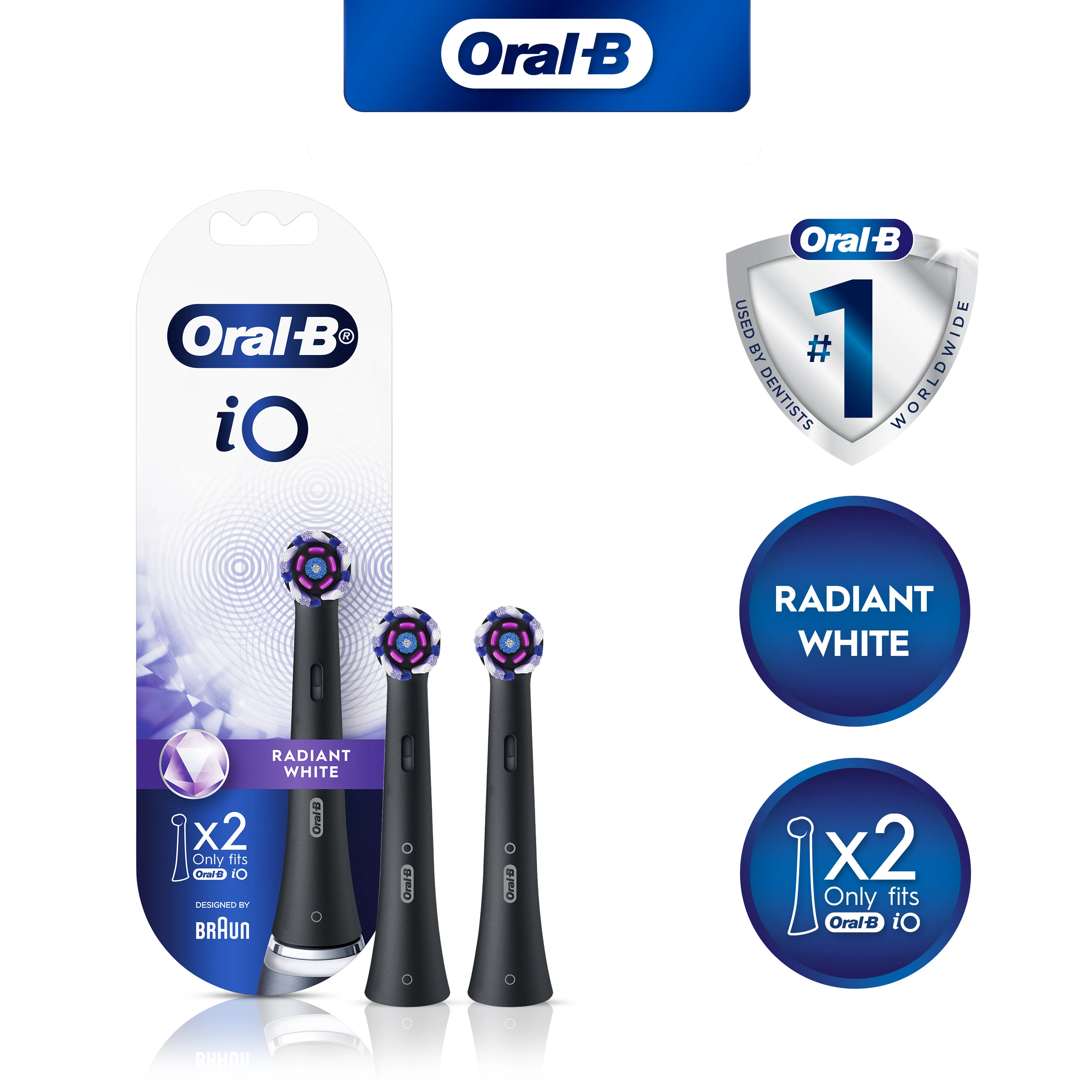 Oral-B iO Radiant White Refill Heads 