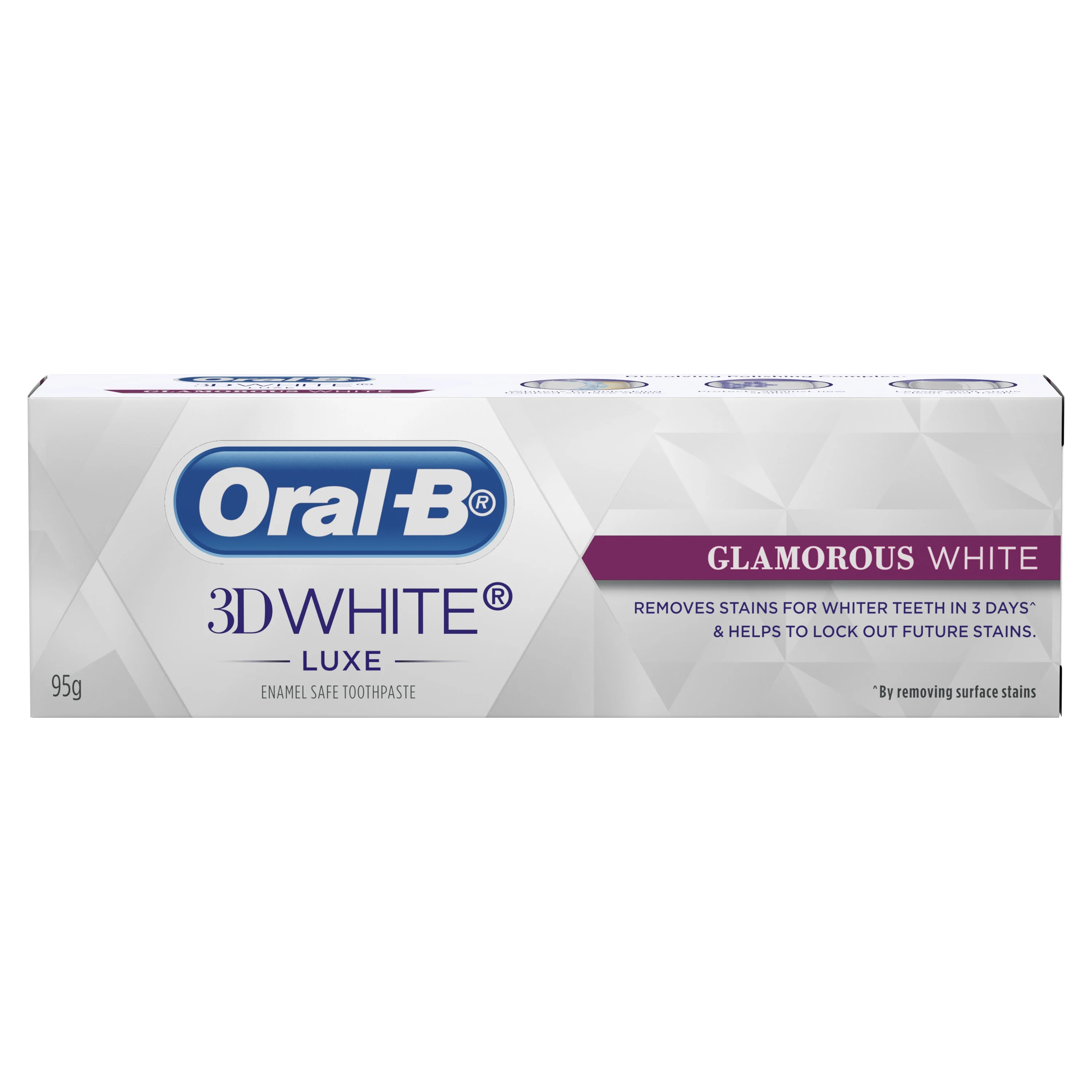 Oral-B 3D White Luxe Glamorous White Whitening Toothpaste 