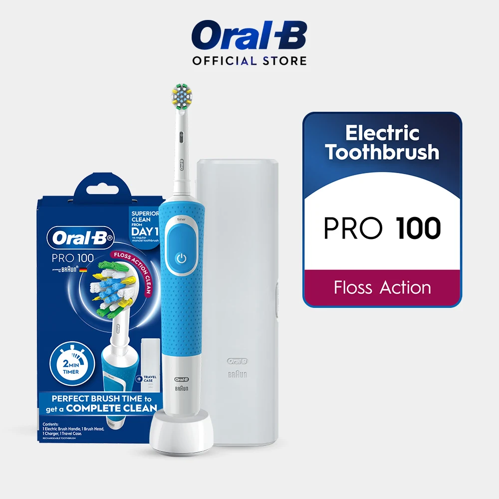 Oral B Pro 100 Floss Action Electric Toothbrush 