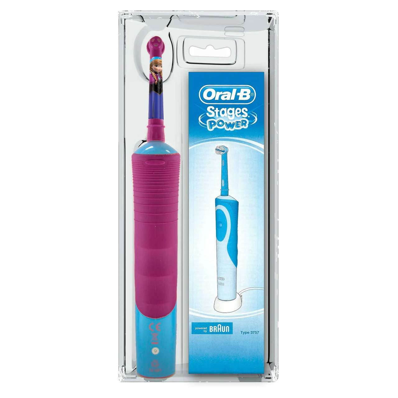 Oral-B Stages Power Electric Toothbrush (Spiderman or Frozen)