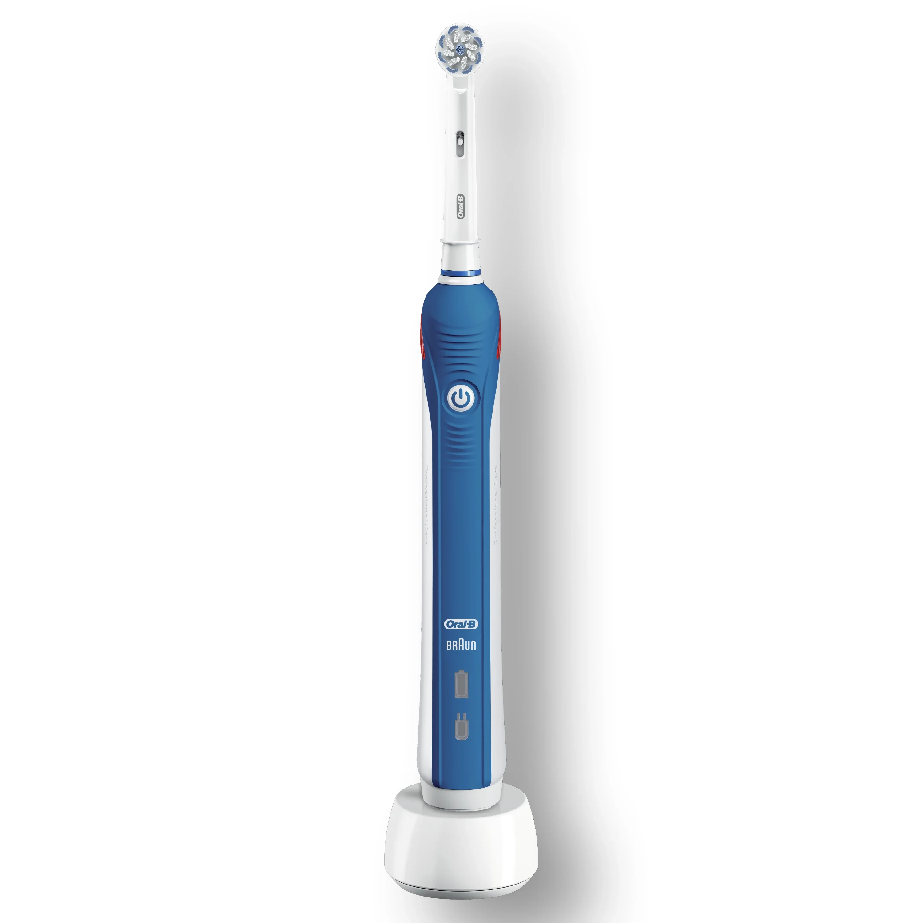 Image - Electric Toothbrushes - Oral-B Pro 2000 Electric Toothbrush UltraThin Dark Blue / Pink - carousel – 1 