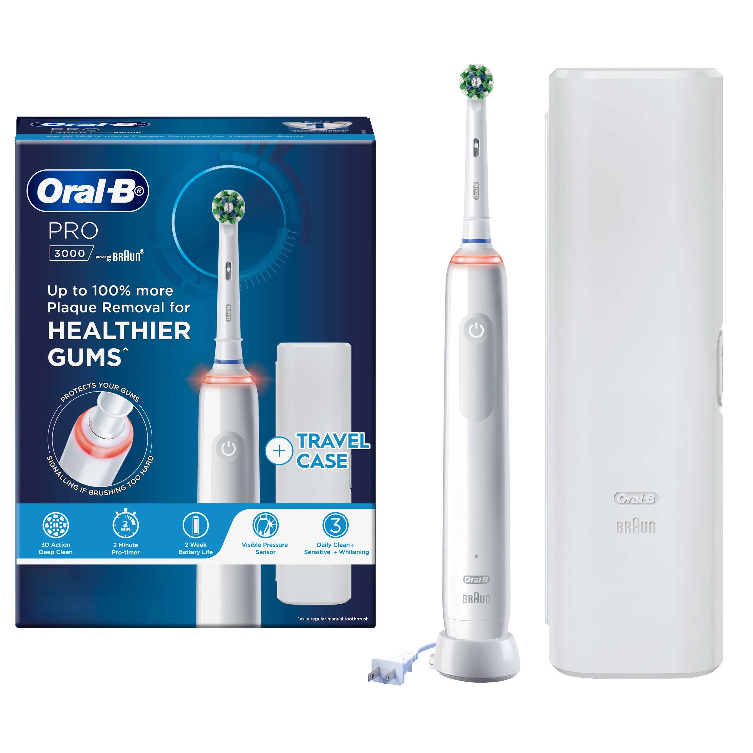 Oral-B Pro 3 - 3000 - white 