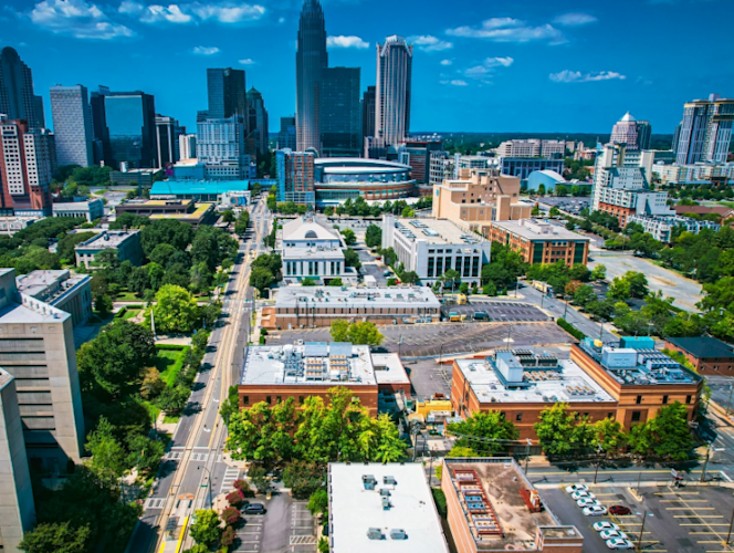 Charlotte powered land sale nc