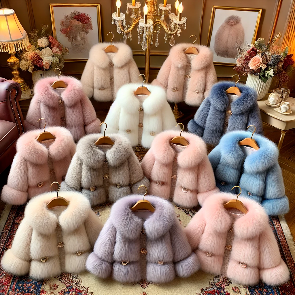 Fay Kids' Cozy Glamour: Girls' Faux Fur Excellence