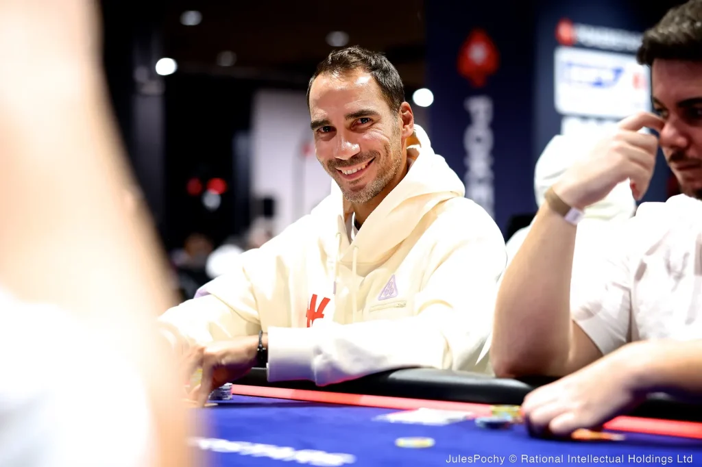 Julien Sitbon (photo credit: PokerNews photographer Jules Pochy)