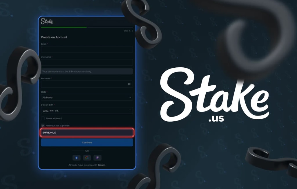 Stake US Poker Promo Code Registration – Enter Code SMPBONUS