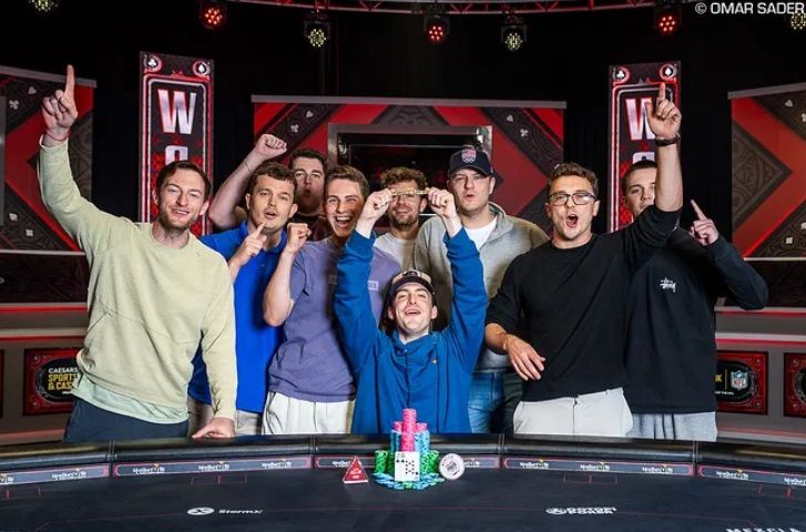 Nicholas Seward – Photo by WSOP / Pokernews