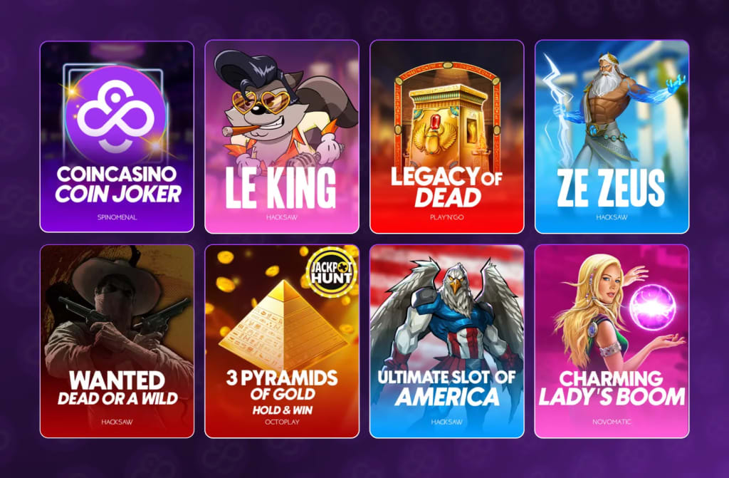 CoinCasino – Slot Games Selection