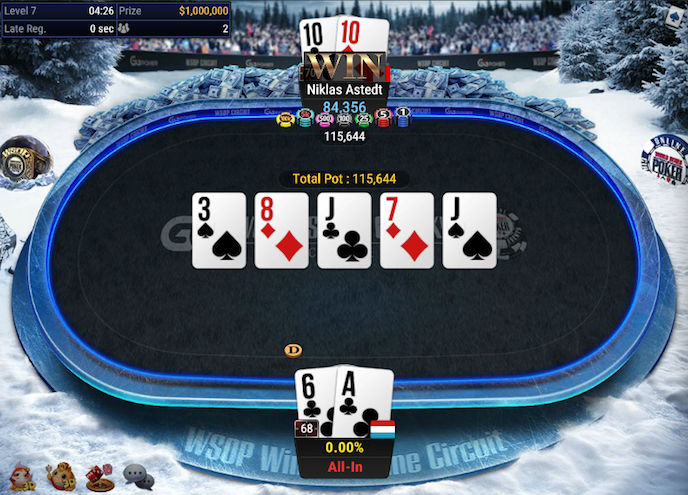 WSOPC #13: – $10,000 Heads Up NLHE