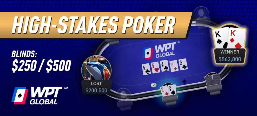 High-Stakes Poker Action at WPT Global