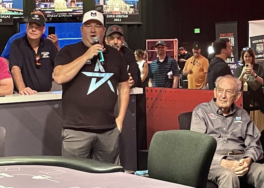 Chris Moneymaker and Gene Calden