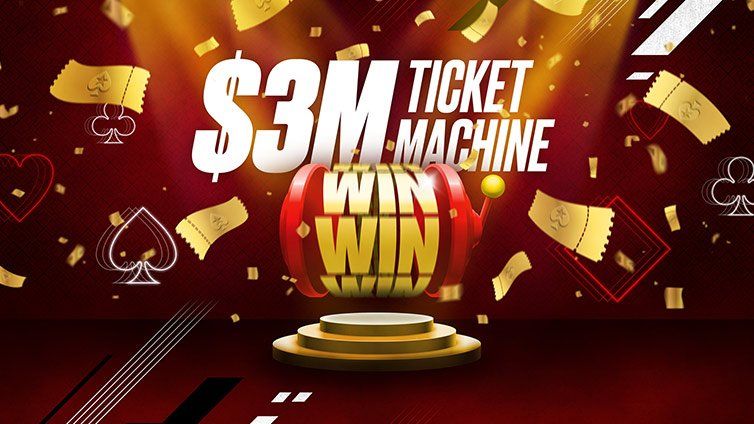PokerStars ticket MAchine