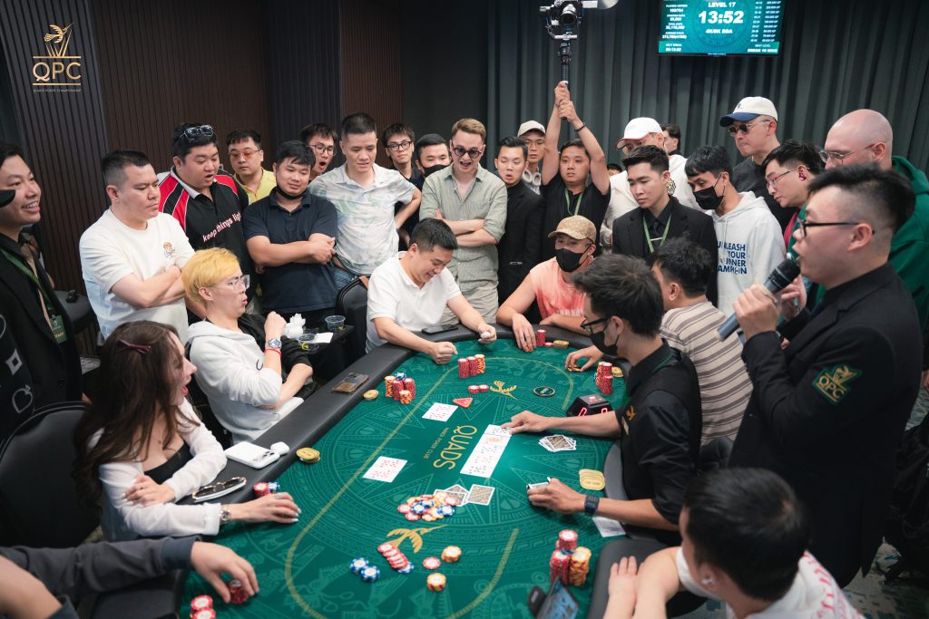 Quads Poker Championship Main Event Bubble