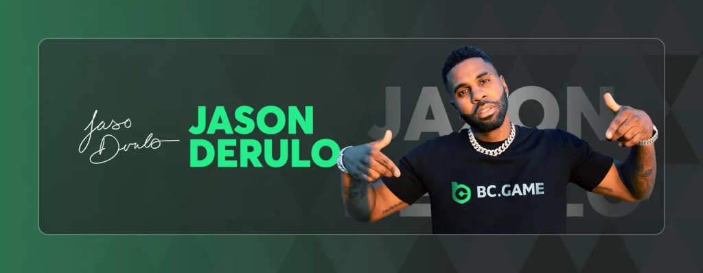 Jason Derulo – BC.Game Brand Ambassador