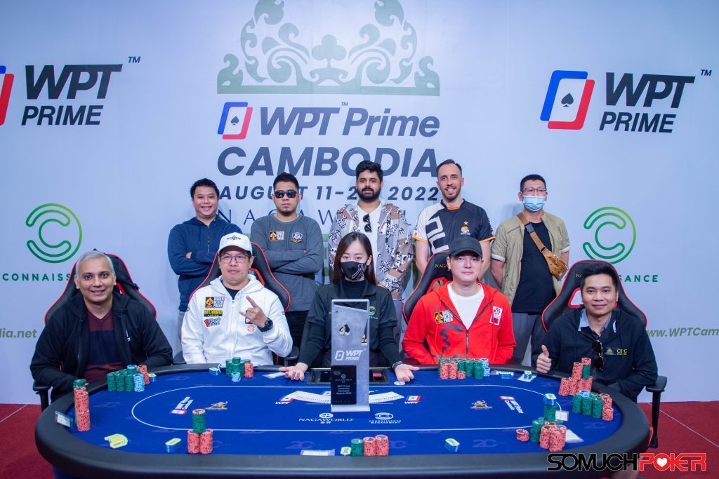 WPT Prime Cambodia Main Event Final Table