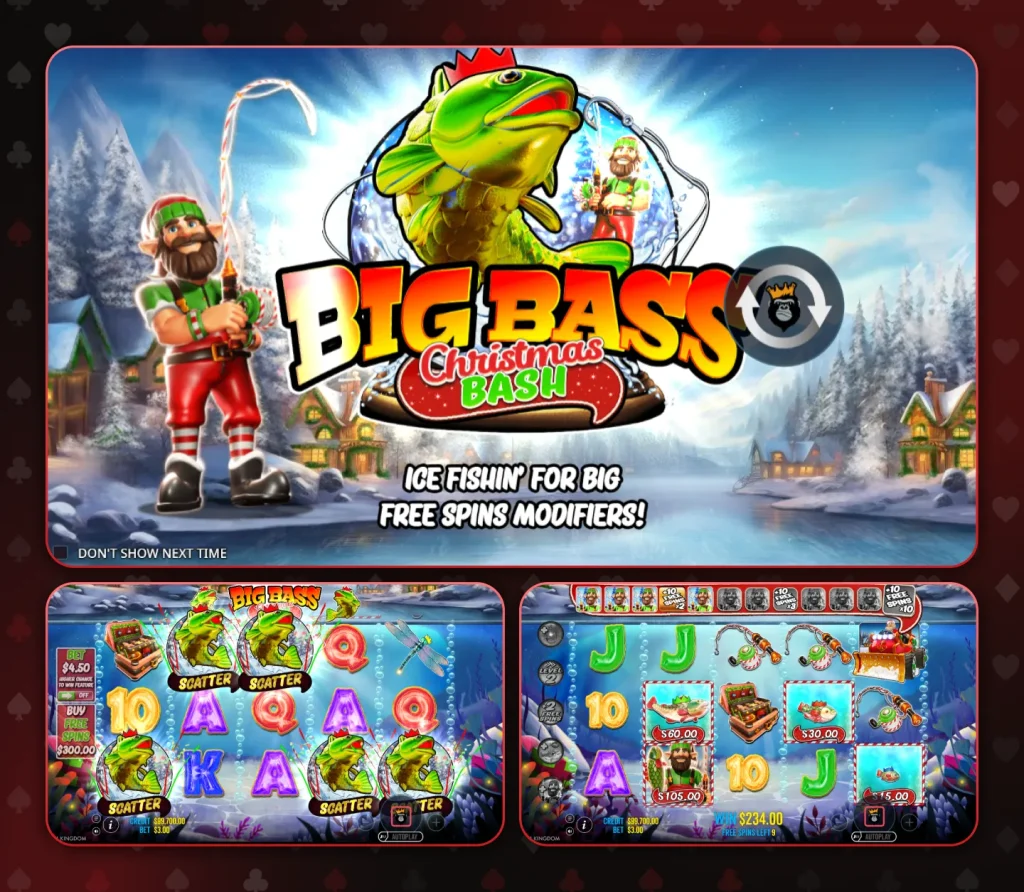 Big Bass Christmas Bash 100x Bonus Buy Slot