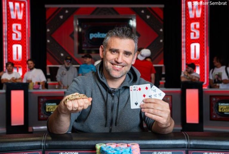 Elie Nakache – Photo by WSOP / Pokernews