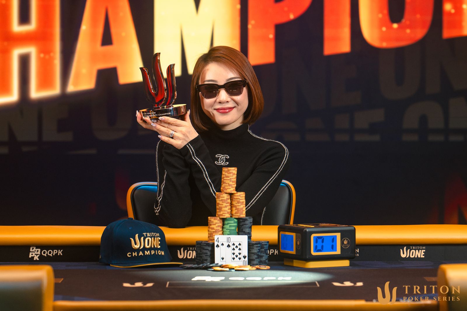 Yuna Kanaizumi - Triton One Mystery Bounty Champion