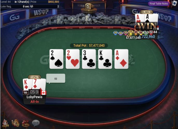 WSOP Super Circuit Online Series RING #9: $525 Bounty Deepstack NLH