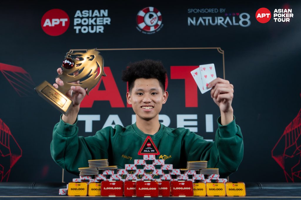 Shi Rong Wang wins APT National Cup – Photo by APT