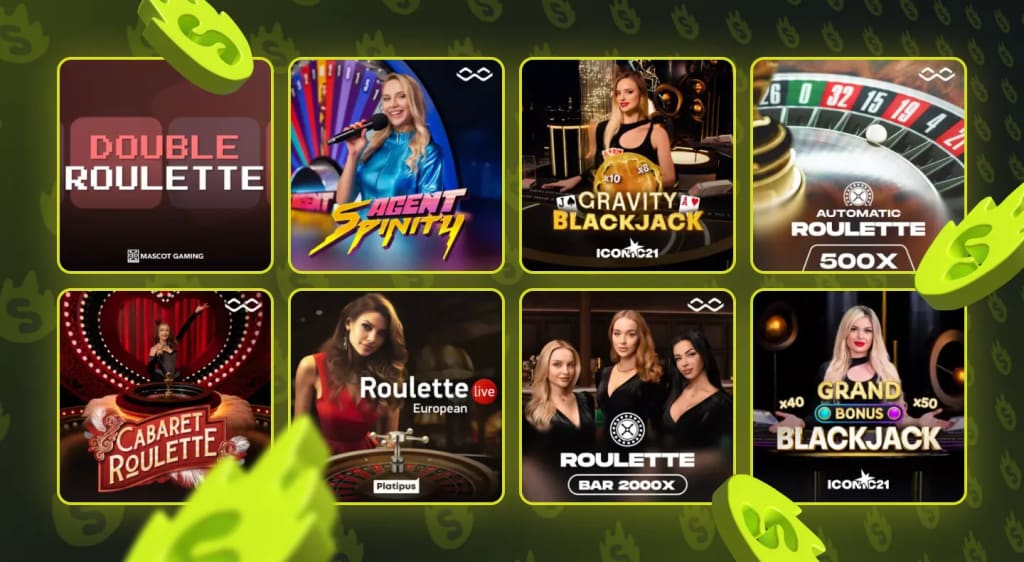 Live Casino Game Selection – Starzino Casino Review