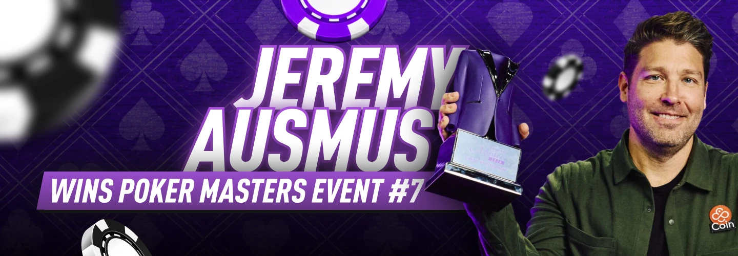 Jeremy Ausmus wins his Poker Masters Event #7 victory, taking home $278,400 and his 10th PGT title.