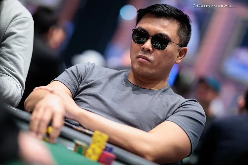 Tommy Le (photo credit: PokerNews photographer Danny Maxwell)