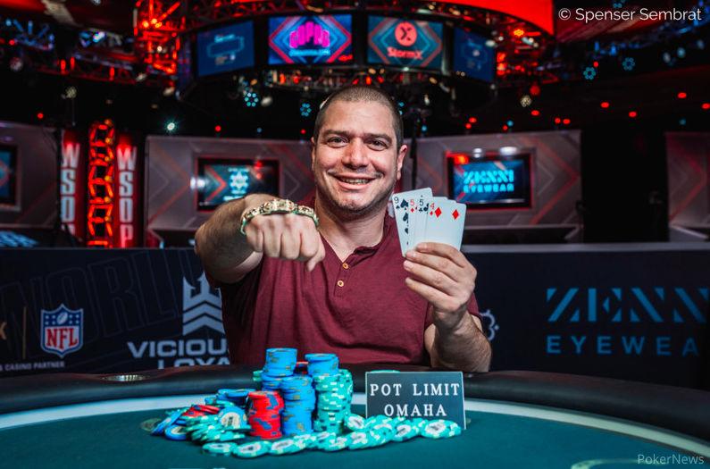 Menikos Panayiotou – Photo credit WSOP / PokerNews – Spenser Sembrat