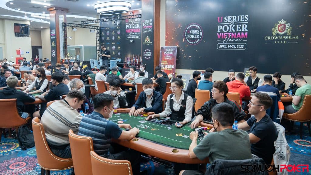 USOP Vietnam MAIN EVENT starts today – April 20 to 24 at Crown Poker Club in Hanoi