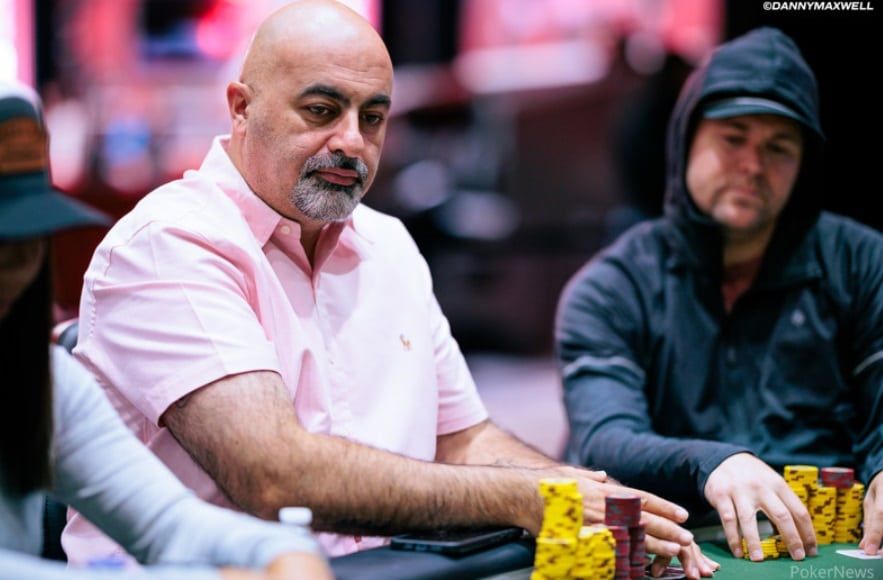 Arash Ghaneian – Photo by WSOP / Pokernews