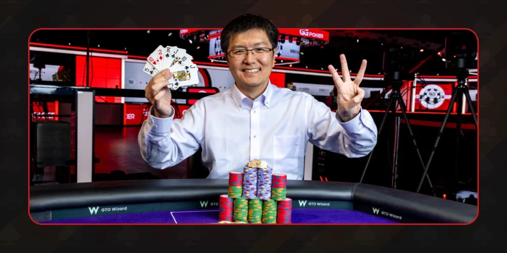The 3rd one - WSOP bracelet winner Naoya Kihara