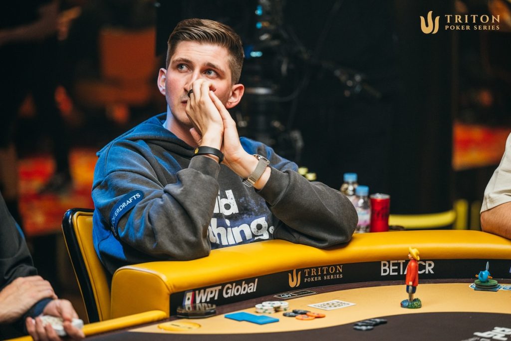 Newcomer Aliaksandr Shylko finishes 9th - Photo by Triton Poker Series