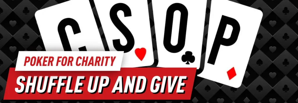 Poker for charity - this is the simple goal for CSOP