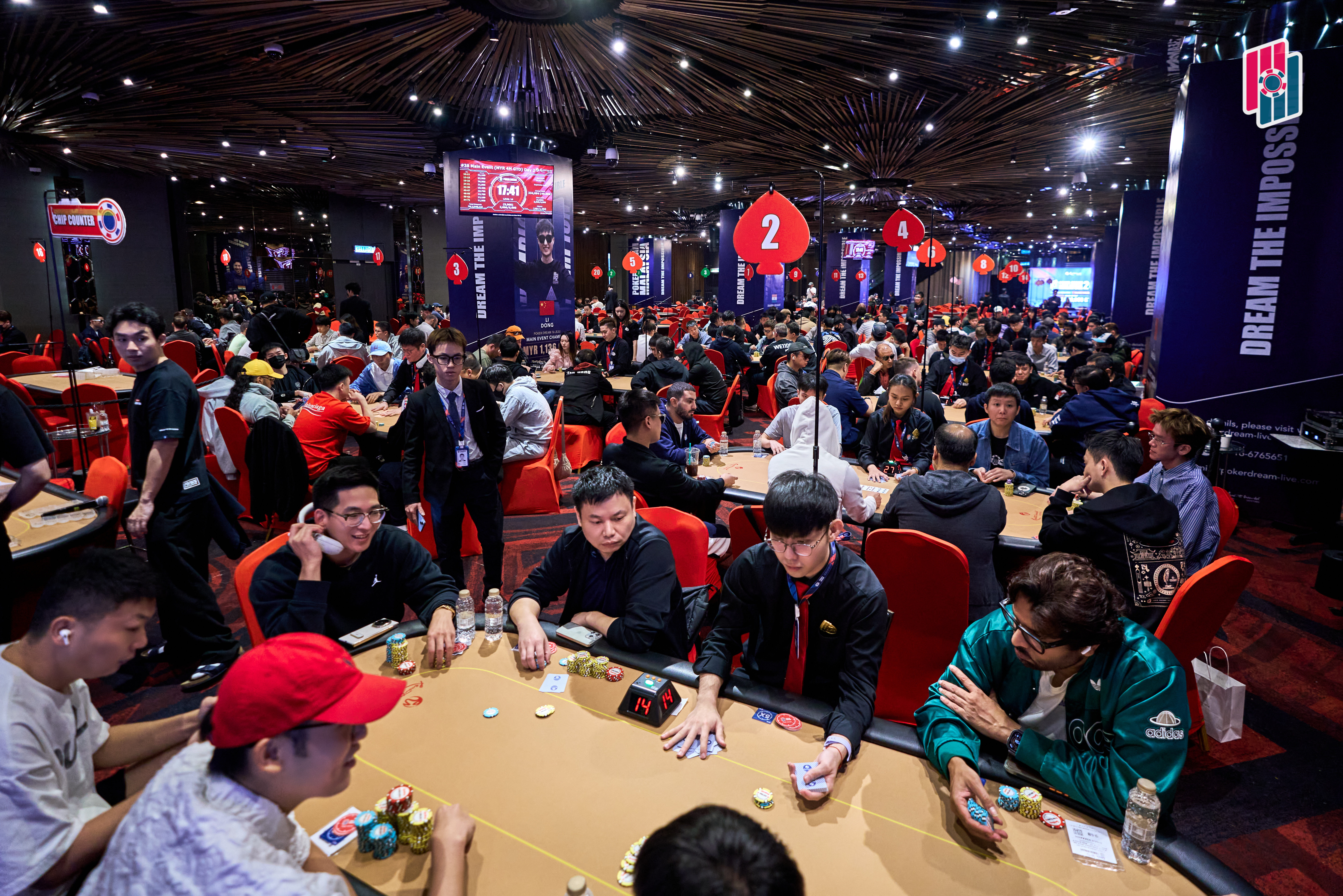 Poker Dream 26 Malaysia Main Event Day 2